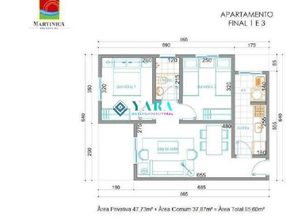 Imagem Apartamento com 2 Quartos à Venda, 48 m² em Martim De Sá - Caraguatatuba Imagem Apartamento com 2 Quartos à Venda, 48 m² em Martim De Sá - Caraguatatuba