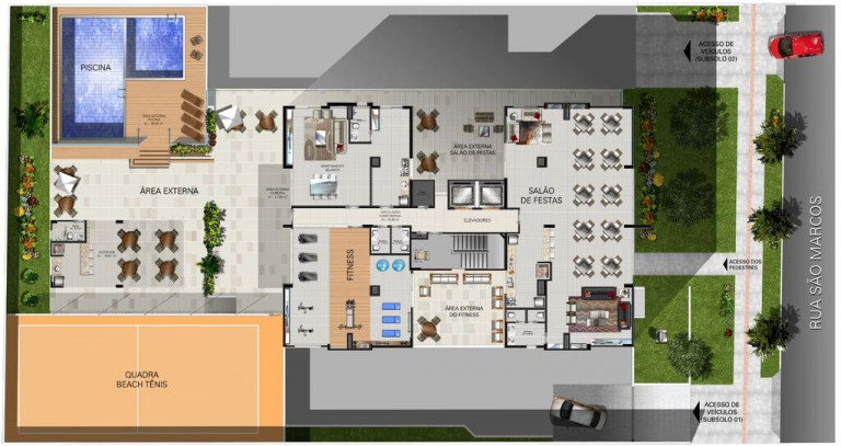 Imagem Apartamento com 2 Quartos à Venda, 69 m² em Bom Jesus - Porto Alegre
