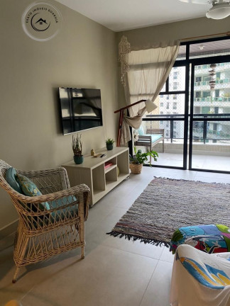 Apartamento com 3 Quartos para Alugar ou Temporada, 114 m² em Barra Funda - Guarujá