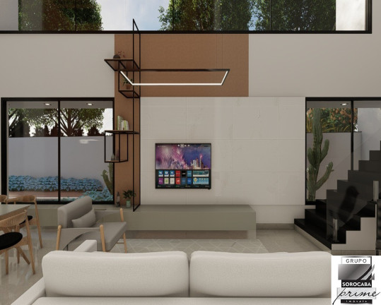 Imagem Casa com 3 Quartos à Venda, 297 m² em Alphaville Nova Esplanada - Votorantim