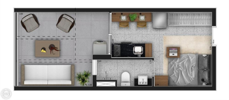 Imagem Imóvel com 1 Quarto à Venda, 20 m² em Moema - São Paulo Imagem Imóvel com 1 Quarto à Venda, 20 m² em Moema - São Paulo