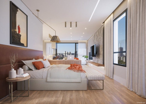 Imagem Apartamento com 1 Quarto à Venda, 31 m² em Batel - Curitiba