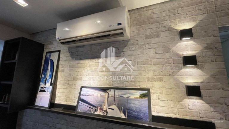 Imagem Flat com 1 Quarto para Alugar, 69 m² em Itararé - São Vicente Imagem Flat com 1 Quarto para Alugar, 69 m² em Itararé - São Vicente