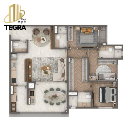 Imagem Apartamento com 2 Quartos à Venda, 71 m² em Brooklin - São Paulo Imagem Apartamento com 2 Quartos à Venda, 71 m² em Brooklin - São Paulo