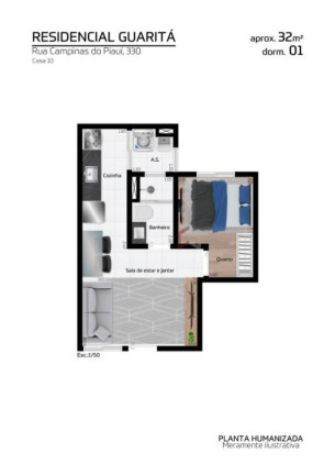 Imagem Apartamento com 1 Quarto à Venda, 35 m² em Itaquera - São Paulo Imagem Apartamento com 1 Quarto à Venda, 35 m² em Itaquera - São Paulo