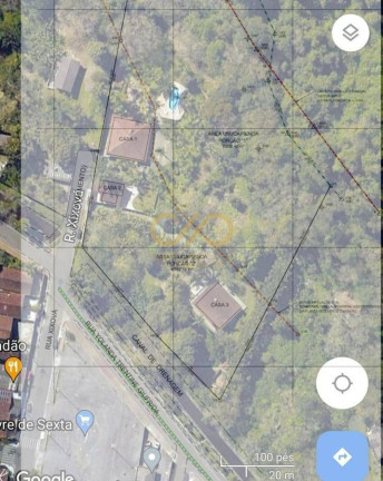 Chácara à Venda, 1.100 m² em Canto Do Forte - Praia Grande