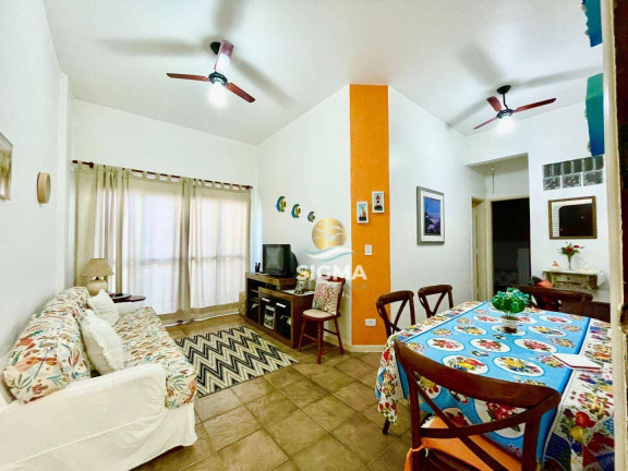 Apartamento com 2 Quartos à Venda, 75 m² em Jardim Astúrias - Guarujá