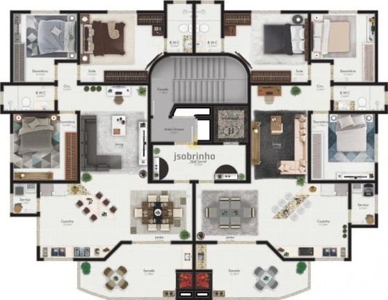 Imagem Apartamento com 3 Quartos à Venda, 116 m² em Meia Praia - Itapema Imagem Apartamento com 3 Quartos à Venda, 116 m² em Meia Praia - Itapema