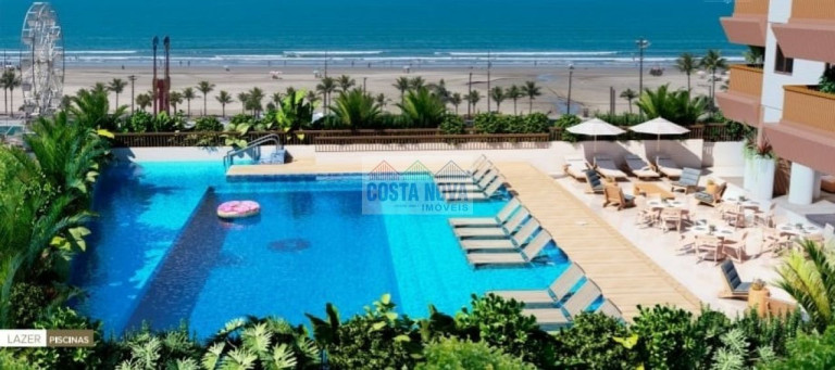 Apartamento com 2 Quartos à Venda, 74 m² em Aviação - Praia Grande