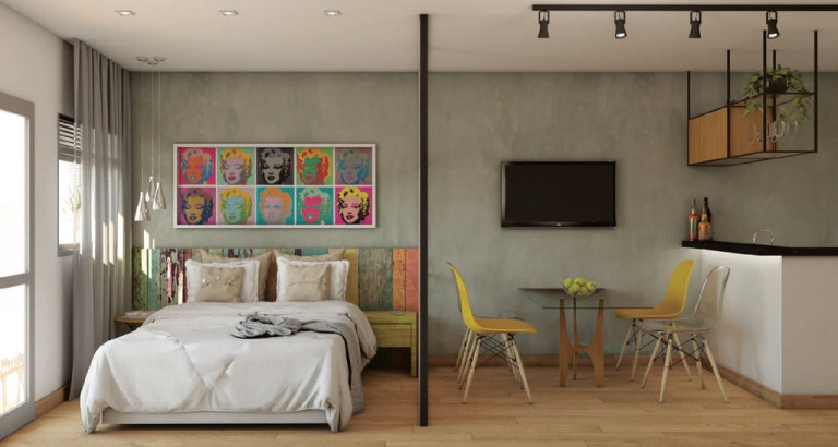 Imagem Apartamento com 1 Quarto à Venda, 40 m² Imagem Apartamento com 1 Quarto à Venda, 40 m²
