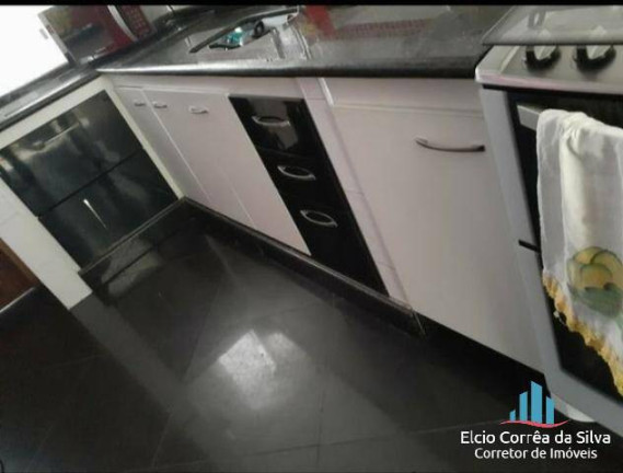 Imagem Casa com 3 Quartos à Venda, 98 m² em Chico De Paula - Santos Imagem Casa com 3 Quartos à Venda, 98 m² em Chico De Paula - Santos