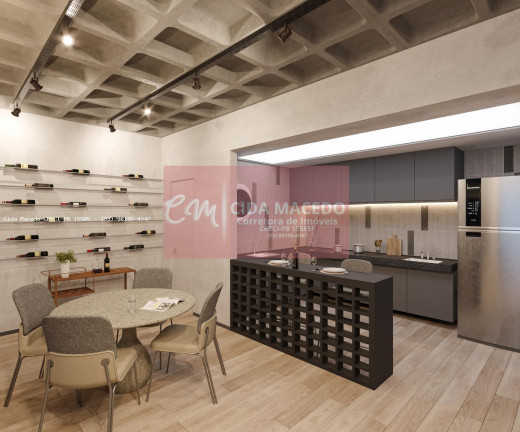 Imagem Apartamento com 2 Quartos à Venda, 56 m² em Aeroclube - João Pessoa