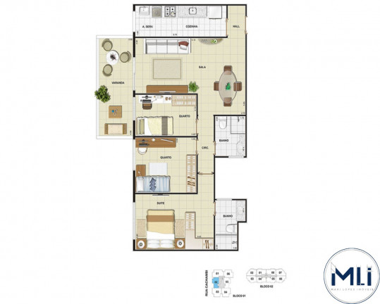 Imagem Imóvel com 4 Quartos à Venda, 105 m² em Cachambi - Rio De Janeiro Imagem Imóvel com 4 Quartos à Venda, 105 m² em Cachambi - Rio De Janeiro