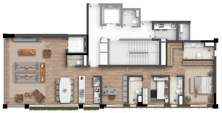 Imagem Apartamento com 3 Quartos à Venda, 235 m² em Itaim Bibi - São Paulo