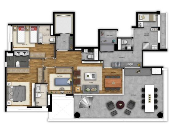 Imagem Apartamento com 3 Quartos à Venda, 154 m² em Jardim Vila Mariana - São Paulo
