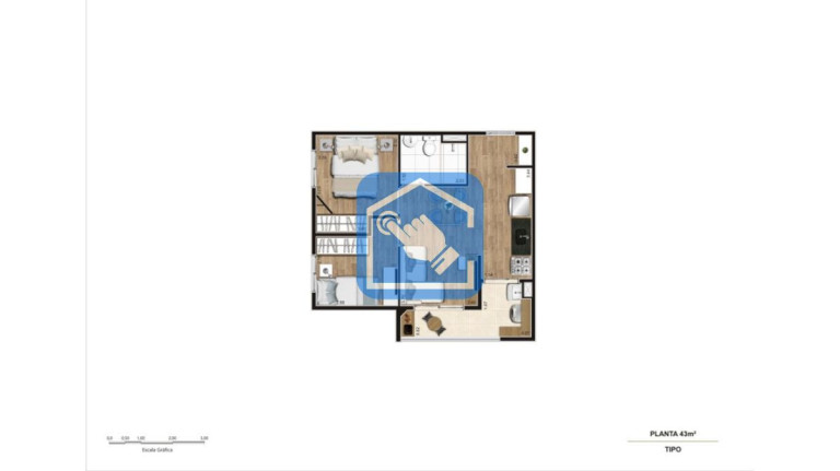 Imagem Apartamento com 2 Quartos à Venda, 43 m² em Vila São João - Guarulhos Imagem Apartamento com 2 Quartos à Venda, 43 m² em Vila São João - Guarulhos