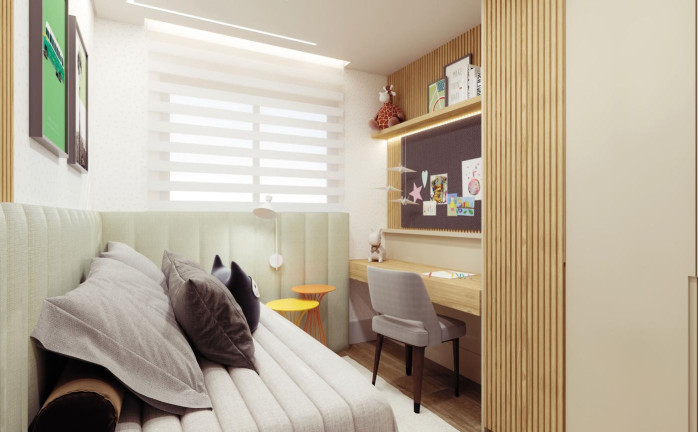Imagem Apartamento com 3 Quartos à Venda, 74 m² em Novo Mundo - Curitiba