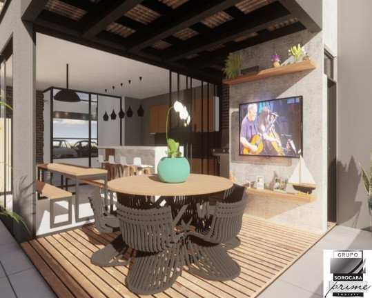Imagem Casa com 4 Quartos à Venda, 250 m² em Alphaville Nova Esplanada - Votorantim