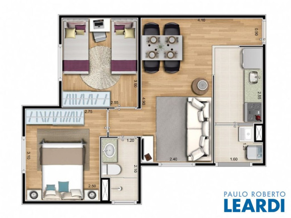 Imagem Apartamento com 3 Quartos à Venda, 53 m² em Paulicéia - São Bernardo Do Campo
