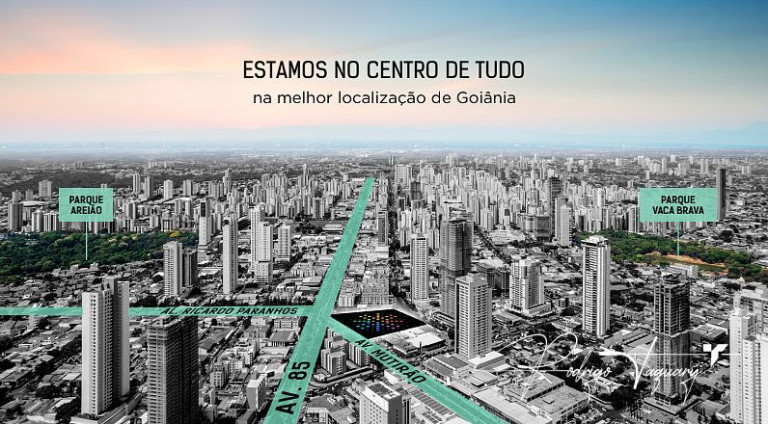 Imagem Apartamento com 1 Quarto à Venda, 44 m² em Setor Bueno - Goiânia