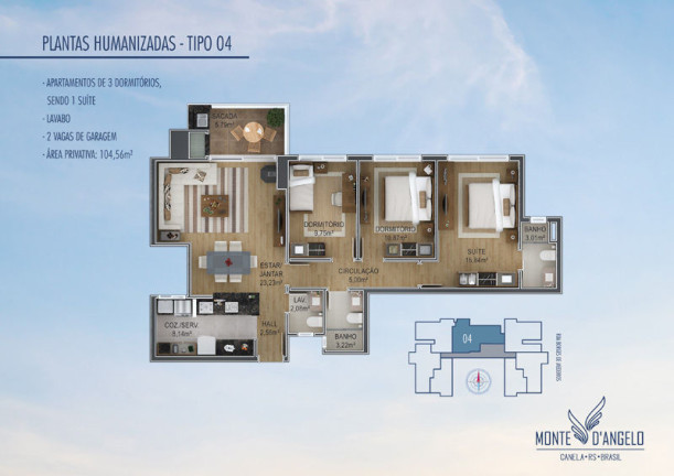 Imagem Imóvel com 1 Quarto à Venda, 58 m² em Centro - Canela Imagem Imóvel com 1 Quarto à Venda, 58 m² em Centro - Canela