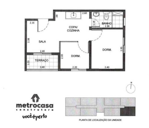 Imagem Apartamento com 2 Quartos à Venda, 32 m² em Ipiranga - São Paulo
