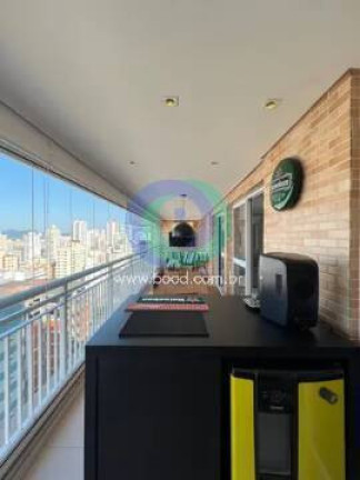 Apartamento com 3 Quartos à Venda, 130 m² em Gonzaga - Santos