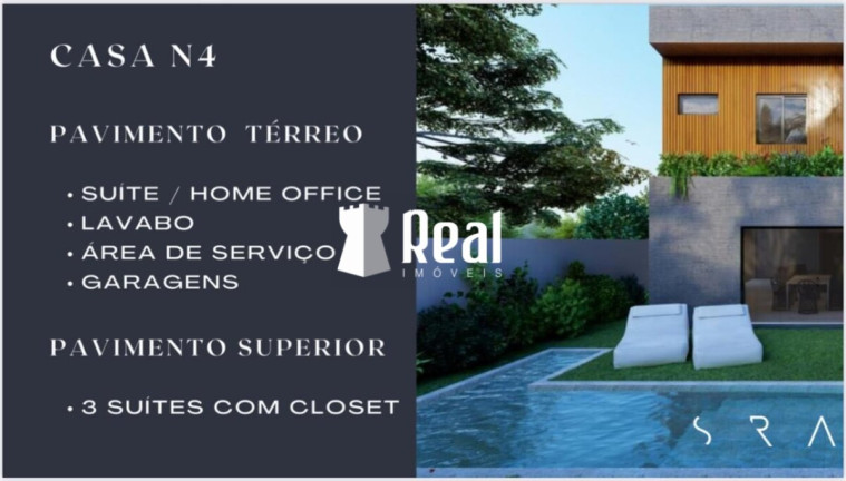 Imagem Casa com 4 Quartos à Venda, 280 m² em Alphaville (abrantes) - Camaçari