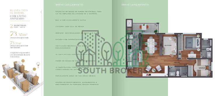 Imagem Apartamento com 3 Quartos à Venda, 59 m² em Tingui - Curitiba Imagem Apartamento com 3 Quartos à Venda, 59 m² em Tingui - Curitiba