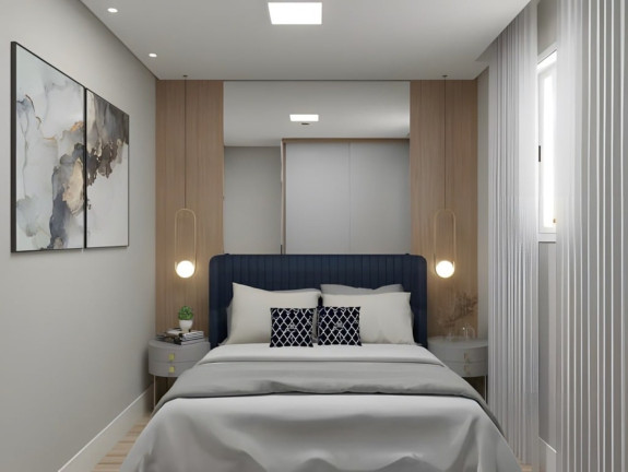 Imagem Apartamento com 2 Quartos à Venda, 39 m² em Parque Das Paineiras - São Paulo