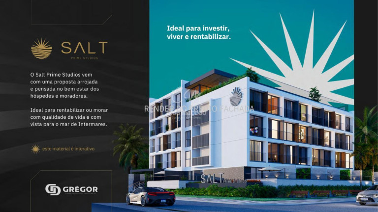 Imagem Apartamento com 1 Quarto à Venda, 24 m² em Intermares - Cabedelo