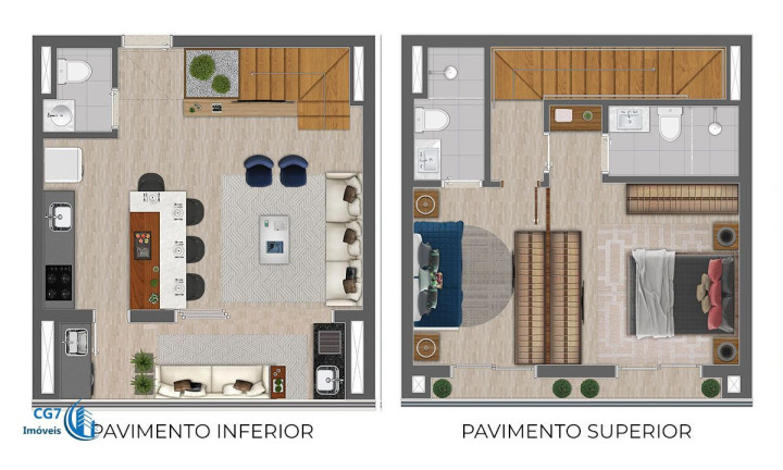 Apartamento com 2 Quartos à Venda, 75 m² em Tamboré - Barueri