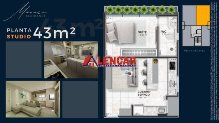 Imagem Apartamento com 1 Quarto à Venda, 28 m² em Tiradentes - Porto Velho Imagem Apartamento com 1 Quarto à Venda, 28 m² em Tiradentes - Porto Velho