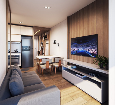 Imagem Imóvel com 1 Quarto à Venda, 25 m² em Vila Guarani (z Sul) - São Paulo