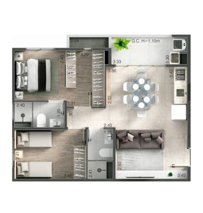 Imagem Apartamento à Venda, em Vila Yara - Osasco Imagem Apartamento à Venda, em Vila Yara - Osasco