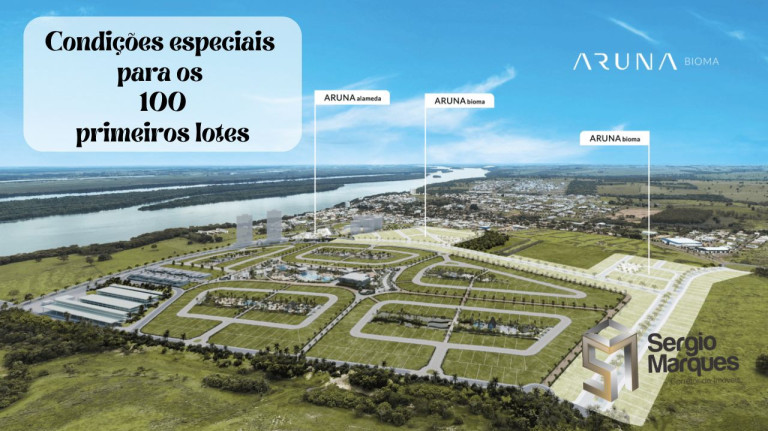 Imagem Terreno à Venda, 250 m² em Aruna Bioma - Porto Rico Imagem Terreno à Venda, 250 m² em Aruna Bioma - Porto Rico