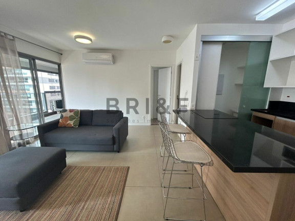 Apartamento com 2 Quartos à Venda ou Locação, 64 m² em Brooklin  - São Paulo