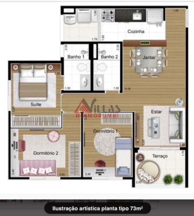 Imagem Apartamento com 3 Quartos à Venda, 73 m² em Vila Andrade - São Paulo