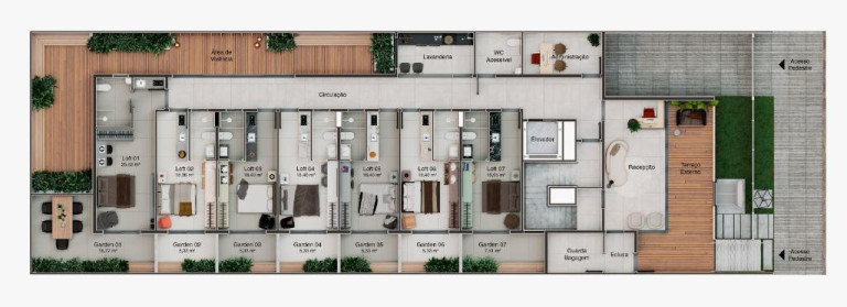 Imagem Apartamento com 1 Quarto à Venda, 25 m² em Jardim Oceania - João Pessoa Imagem Apartamento com 1 Quarto à Venda, 25 m² em Jardim Oceania - João Pessoa