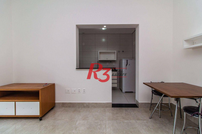 Imagem Apartamento com 1 Quarto para Alugar, 52 m² em Aparecida - Santos