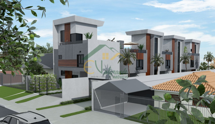 Imagem Casa de Condomínio com 3 Quartos à Venda, 157 m² em Tingui - Curitiba Imagem Casa de Condomínio com 3 Quartos à Venda, 157 m² em Tingui - Curitiba