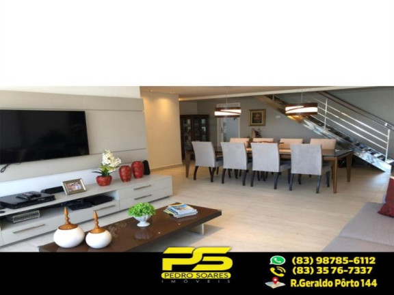 Imagem Apartamento com 3 Quartos à Venda, 252 m² em Manaíra - João Pessoa