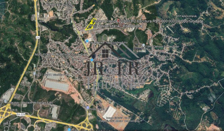 Imagem Terreno à Venda, 22 m² em Patanguinha - Simões Filho Imagem Terreno à Venda, 22 m² em Patanguinha - Simões Filho