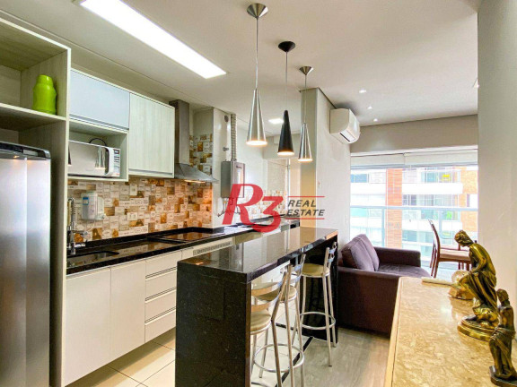 Imagem Apartamento com 1 Quarto à Venda, 53 m² em Ponta Da Praia - Santos