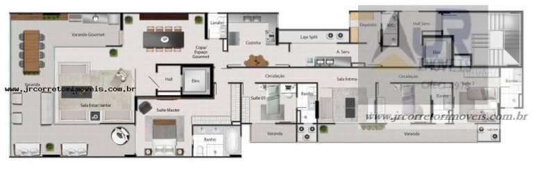 Imagem Apartamento com 4 Quartos à Venda, 263 m² em Praia Da Costa - Vila Velha Imagem Apartamento com 4 Quartos à Venda, 263 m² em Praia Da Costa - Vila Velha