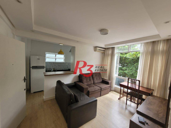 Imagem Apartamento com 1 Quarto à Venda, 60 m² em José Menino - Santos