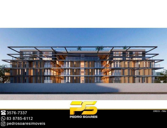 Imagem Apartamento com 1 Quarto à Venda, 19 m² em Cabo Branco - João Pessoa