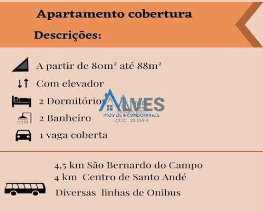 Imagem Apartamento com 2 Quartos à Venda, 86 m² em Jardim Alvorada - Santo André Imagem Apartamento com 2 Quartos à Venda, 86 m² em Jardim Alvorada - Santo André