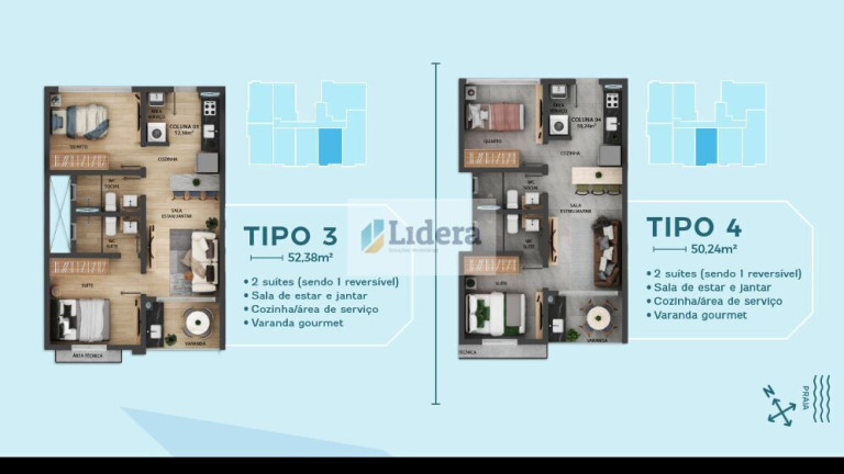Imagem Apartamento com 3 Quartos à Venda, 75 m² em Intermares - Cabedelo