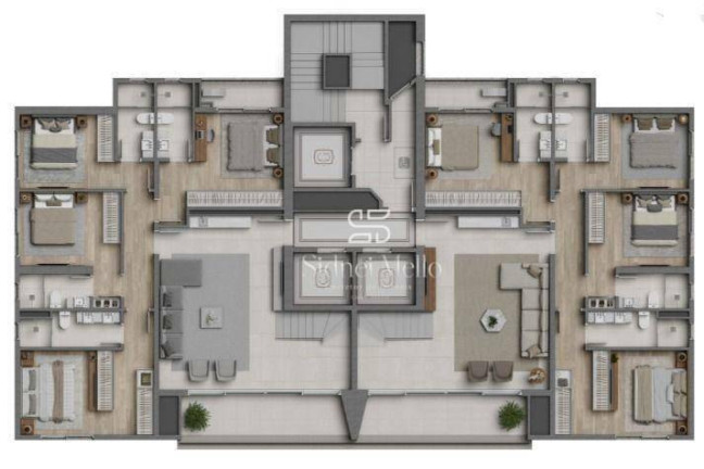 Imagem Cobertura com 4 Quartos à Venda, 292 m² em 2 Quadra Centro - Balneário Camboriú